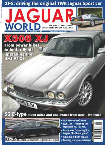 Jaguar World issue X308 XJ January 2010