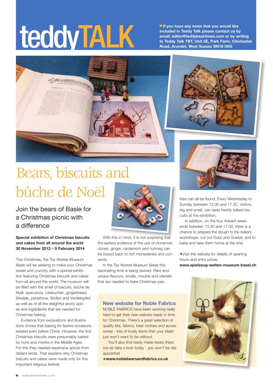 Teddy Bear Times Preview Pages