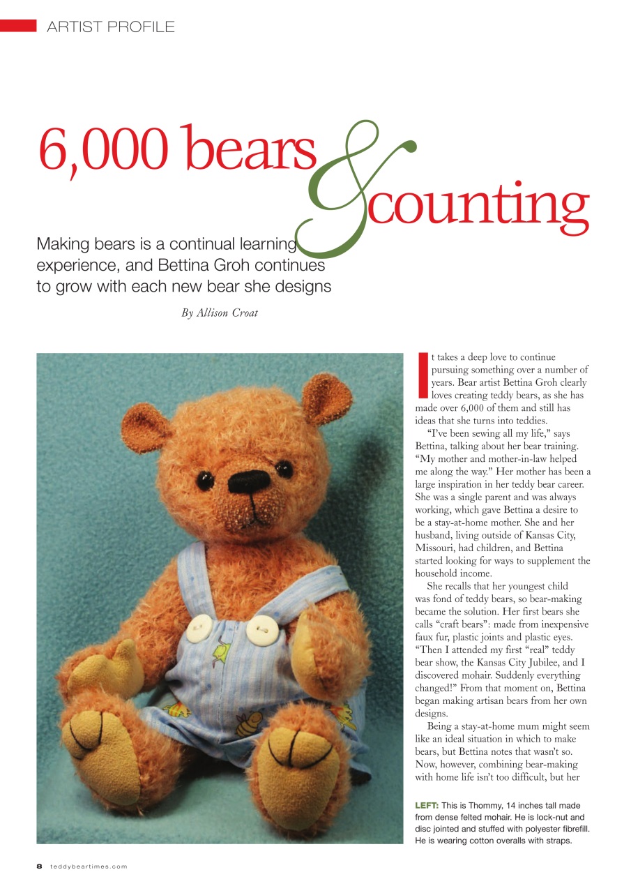 Teddy Bear Times Preview Pages