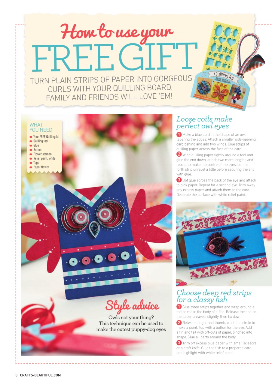 Crafts Beautiful Preview Pages