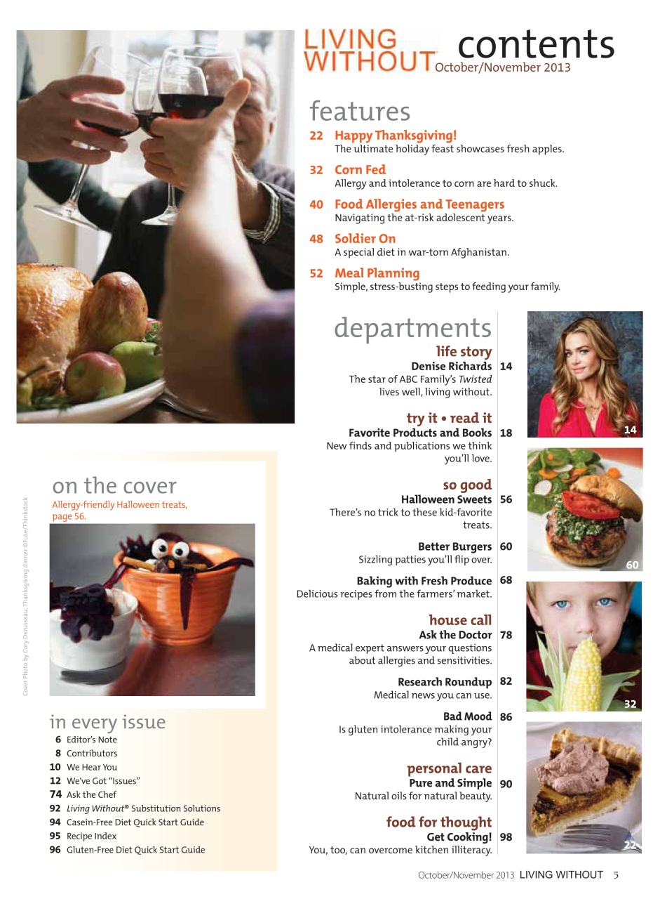 Gluten Free & More Preview Pages