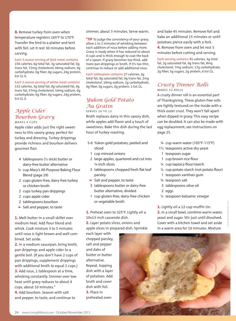 Gluten Free & More Preview Pages