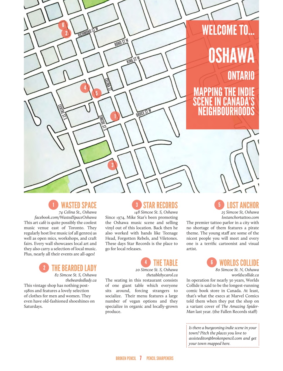 Broken Pencil Preview Pages