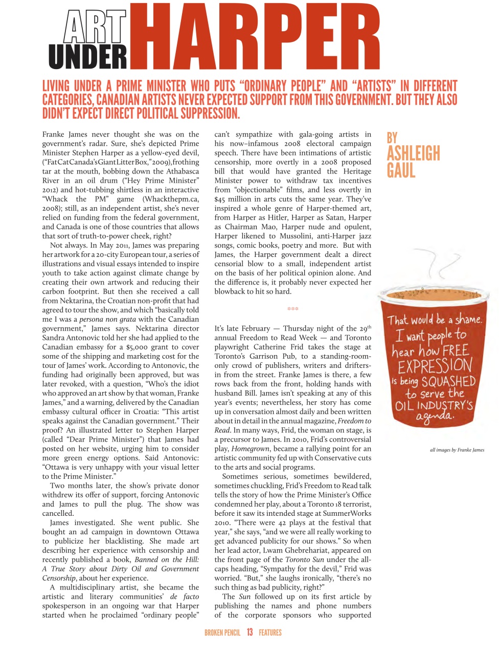 Broken Pencil Preview Pages