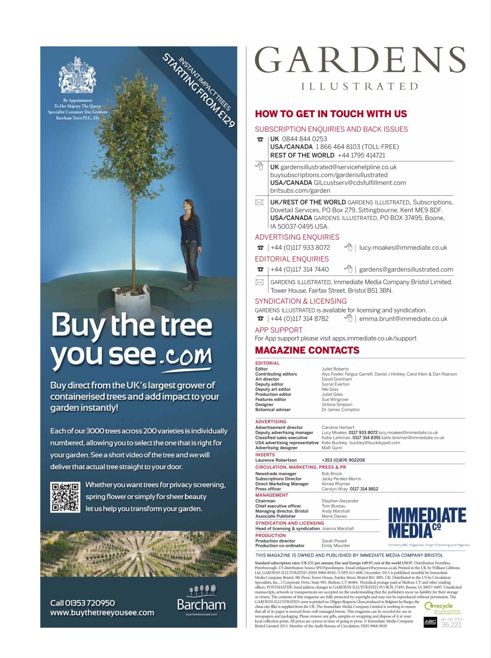 Gardens Illustrated Preview Pages