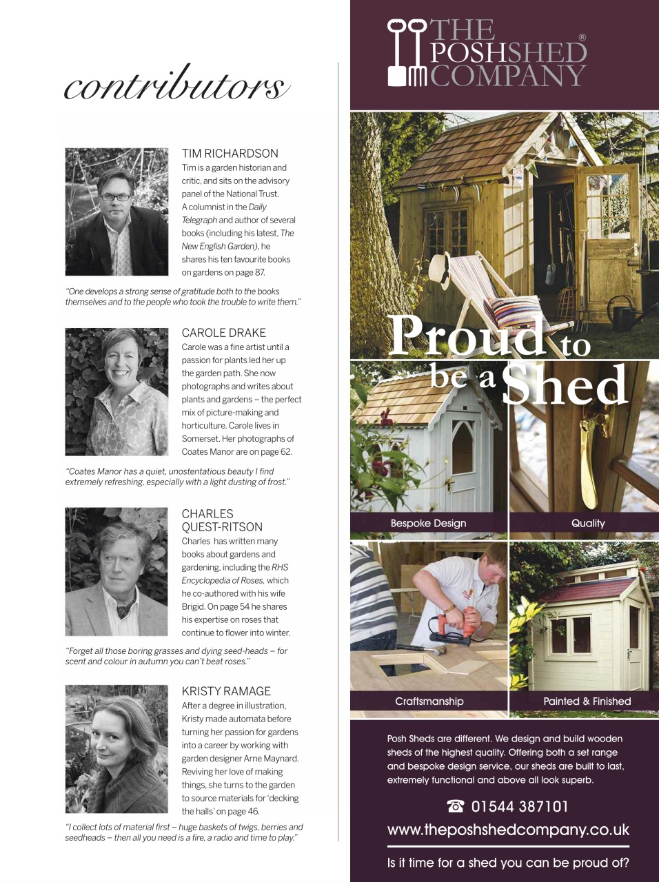 Gardens Illustrated Preview Pages