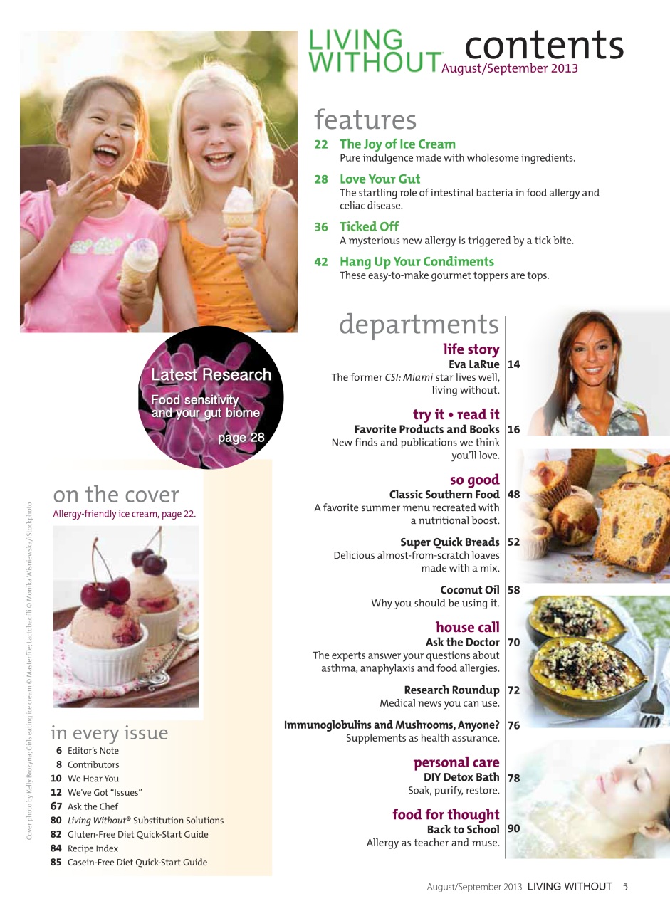 Gluten Free & More Preview Pages