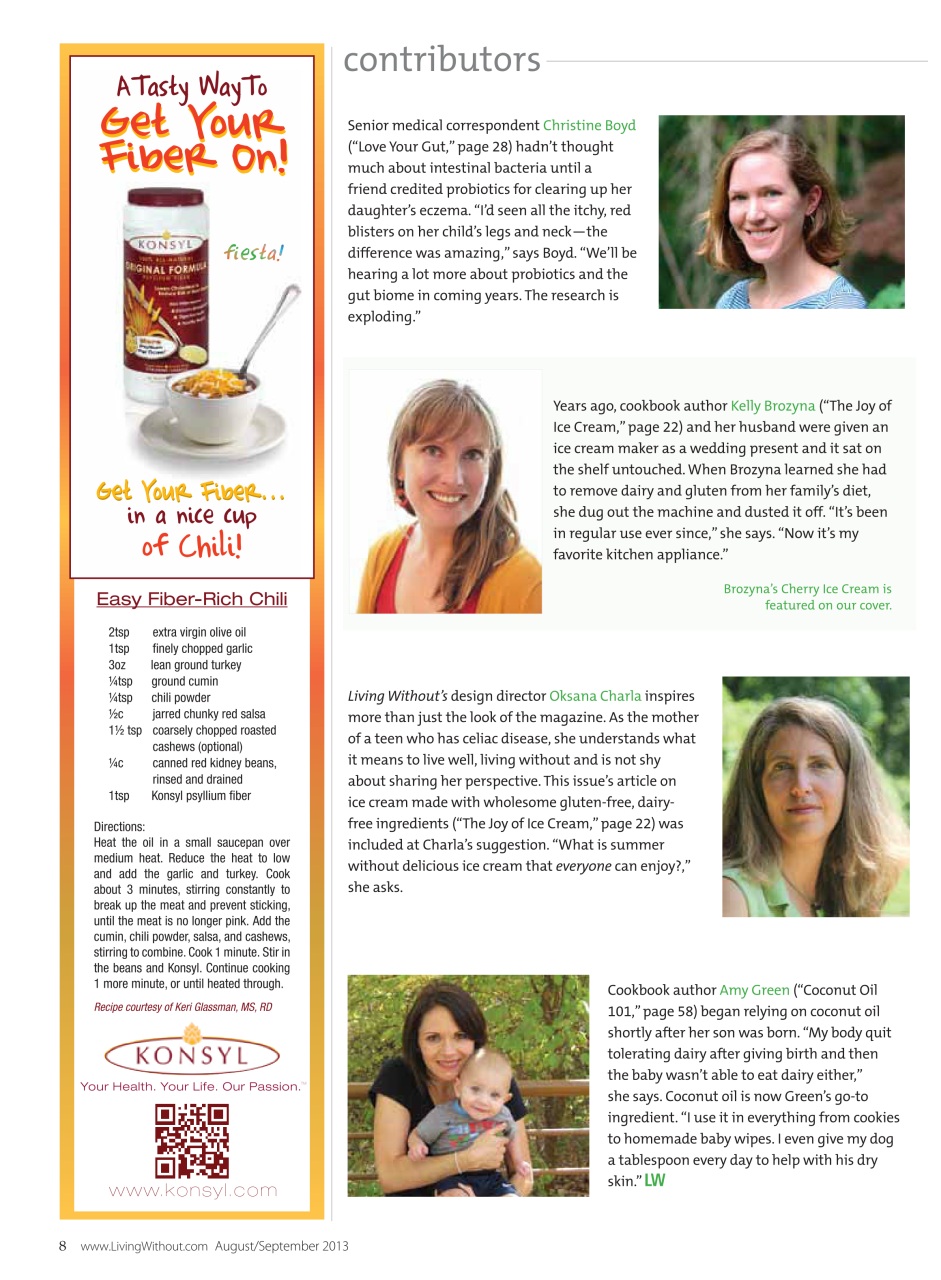 Gluten Free & More Preview Pages