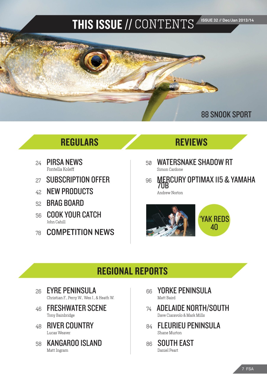 Fishing SA Preview Pages