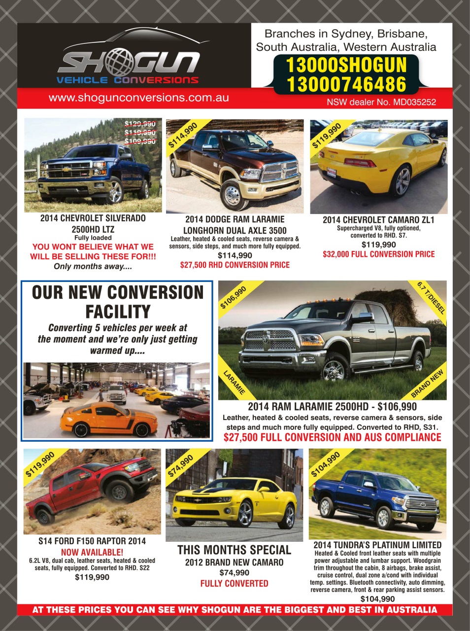 JUST CARS Preview Pages