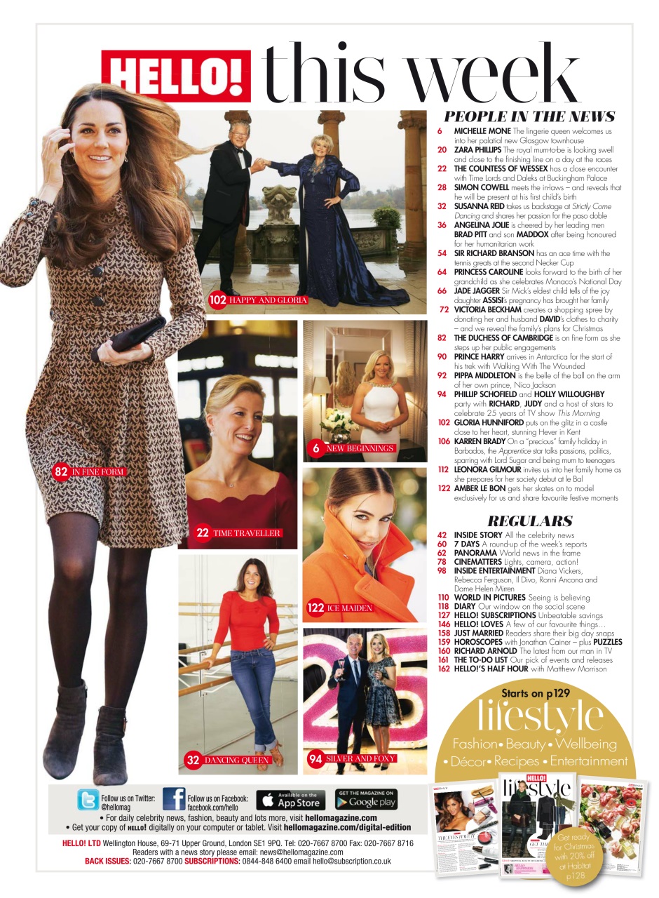 Hello! Magazine Preview Pages