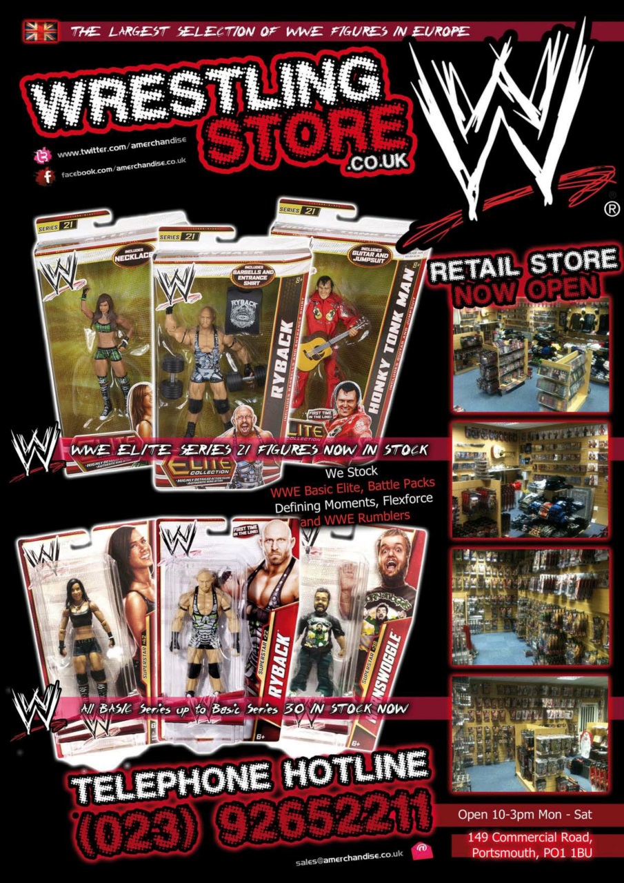 Wrestletalk Magazine Preview Pages