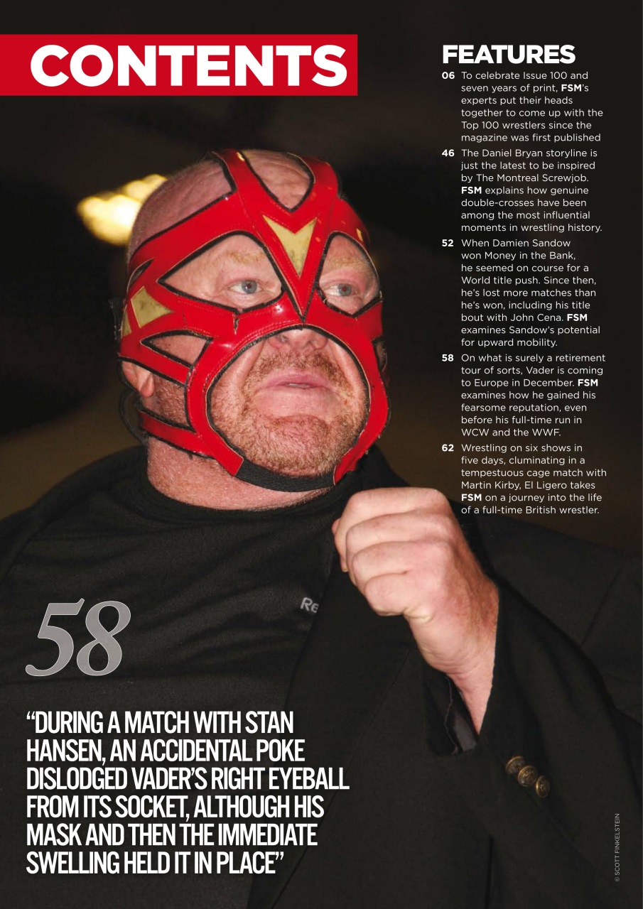 Wrestletalk Magazine Preview Pages