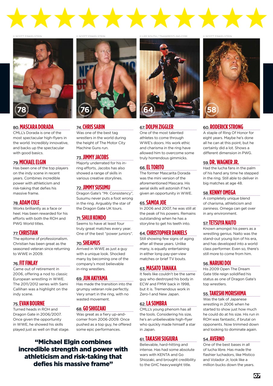 Wrestletalk Magazine Preview Pages