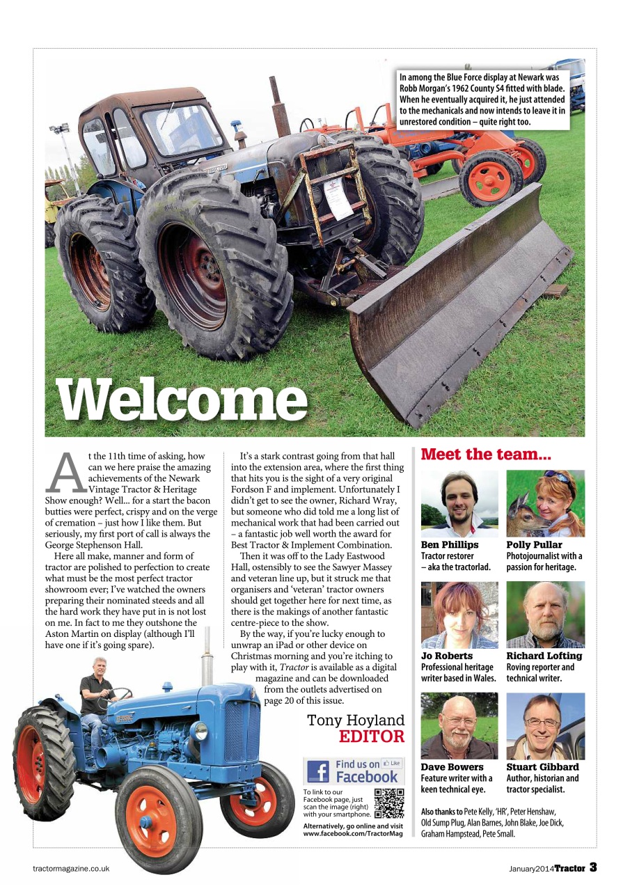 Tractor & Farming Heritage Magazine Preview Pages