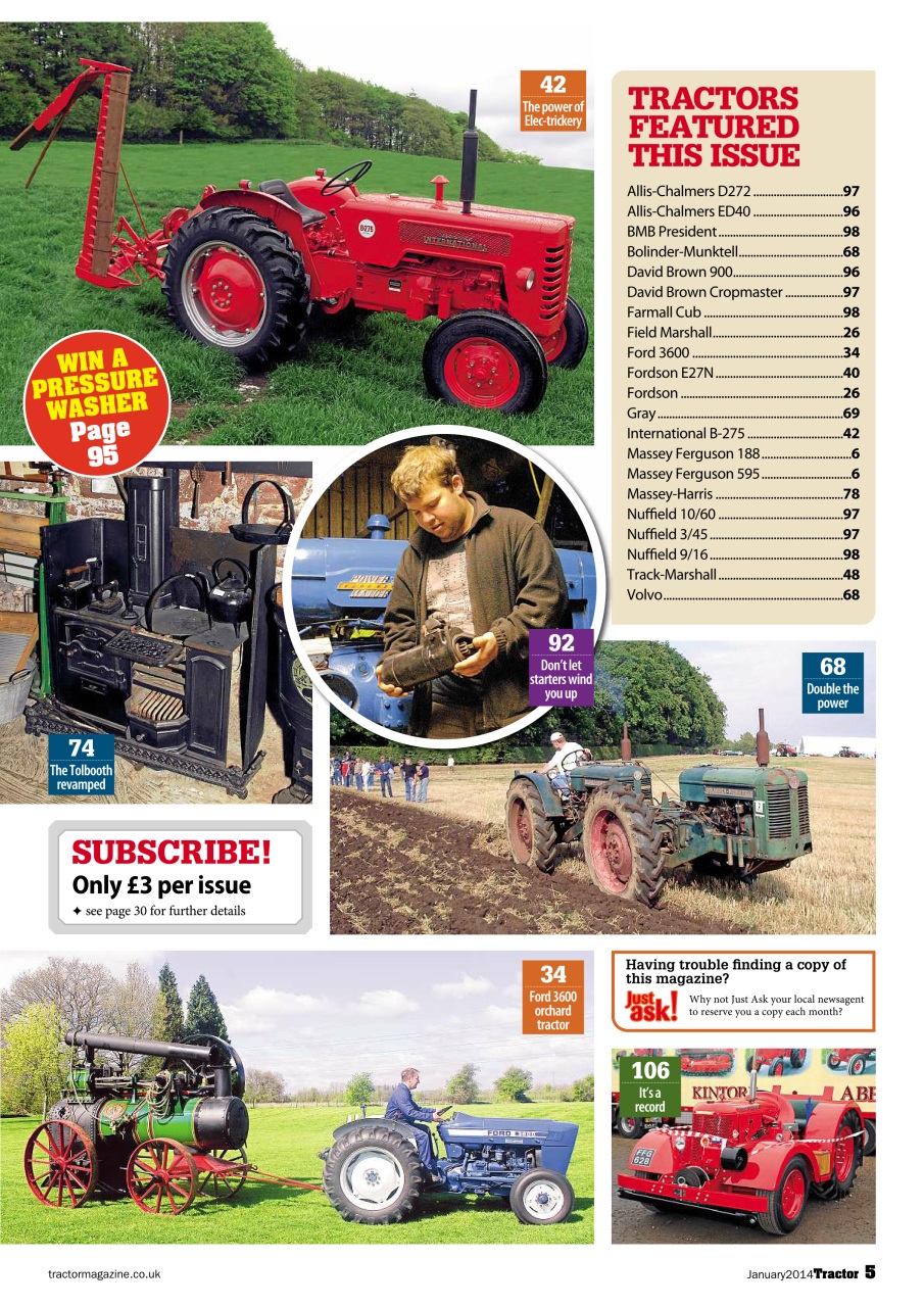 Tractor & Farming Heritage Magazine Preview Pages