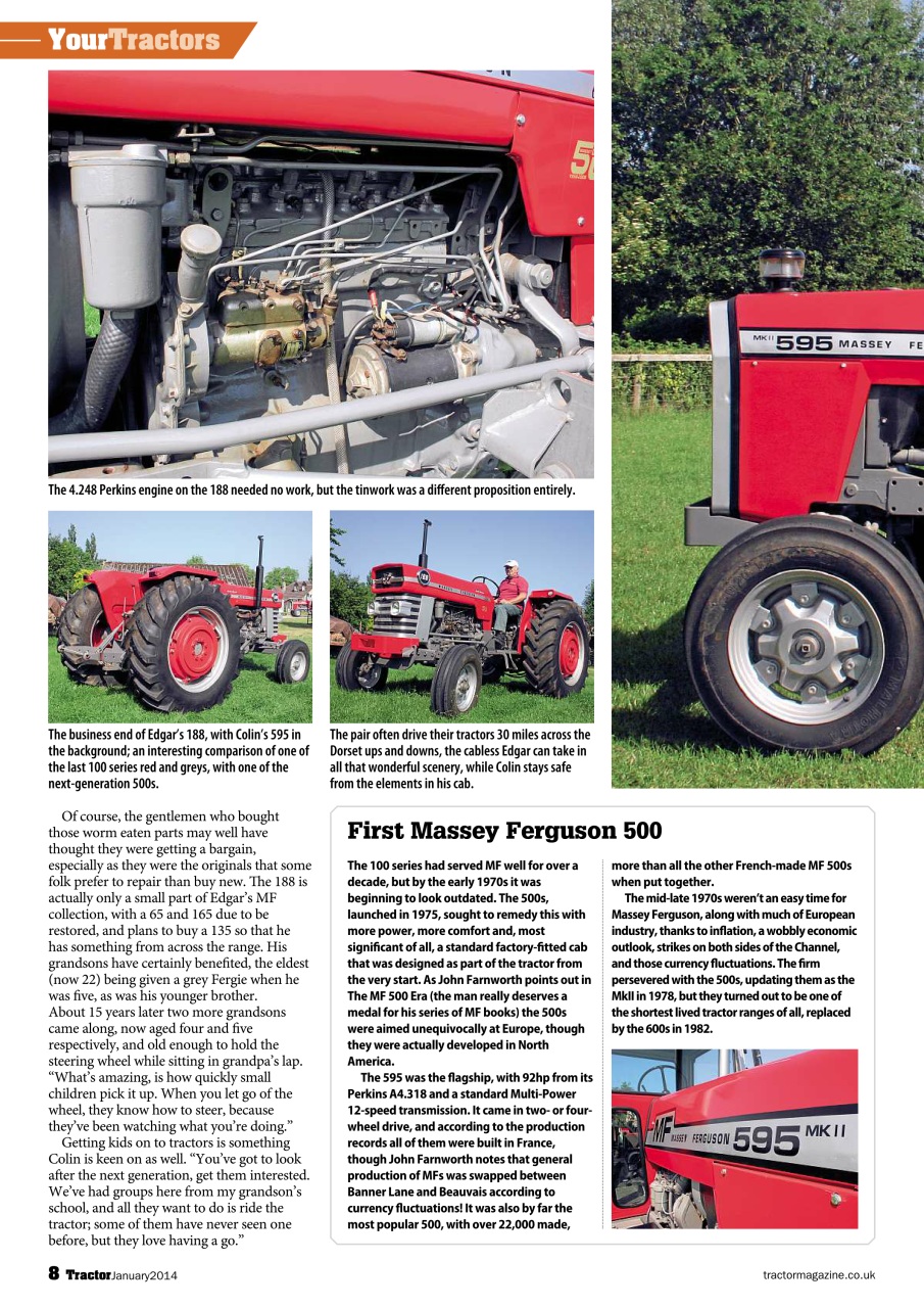 Tractor & Farming Heritage Magazine Preview Pages