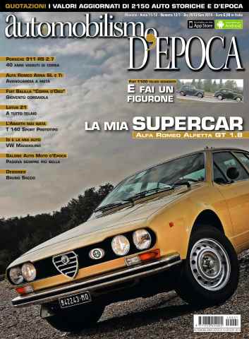 Automobilismo d'Epoca issue Automobilismo d'Epoca 12.13-1.14
