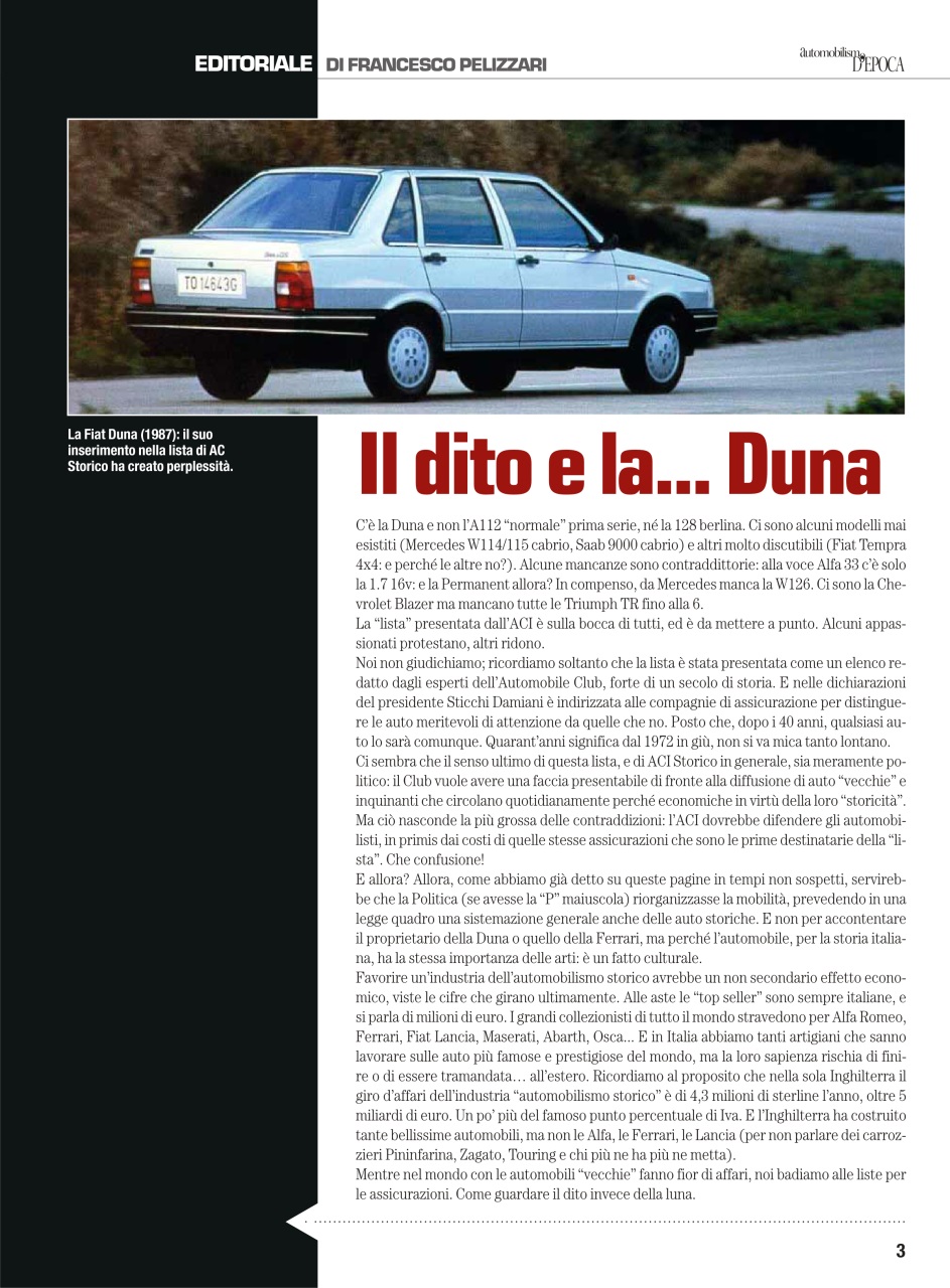 Automobilismo d'Epoca Preview Pages