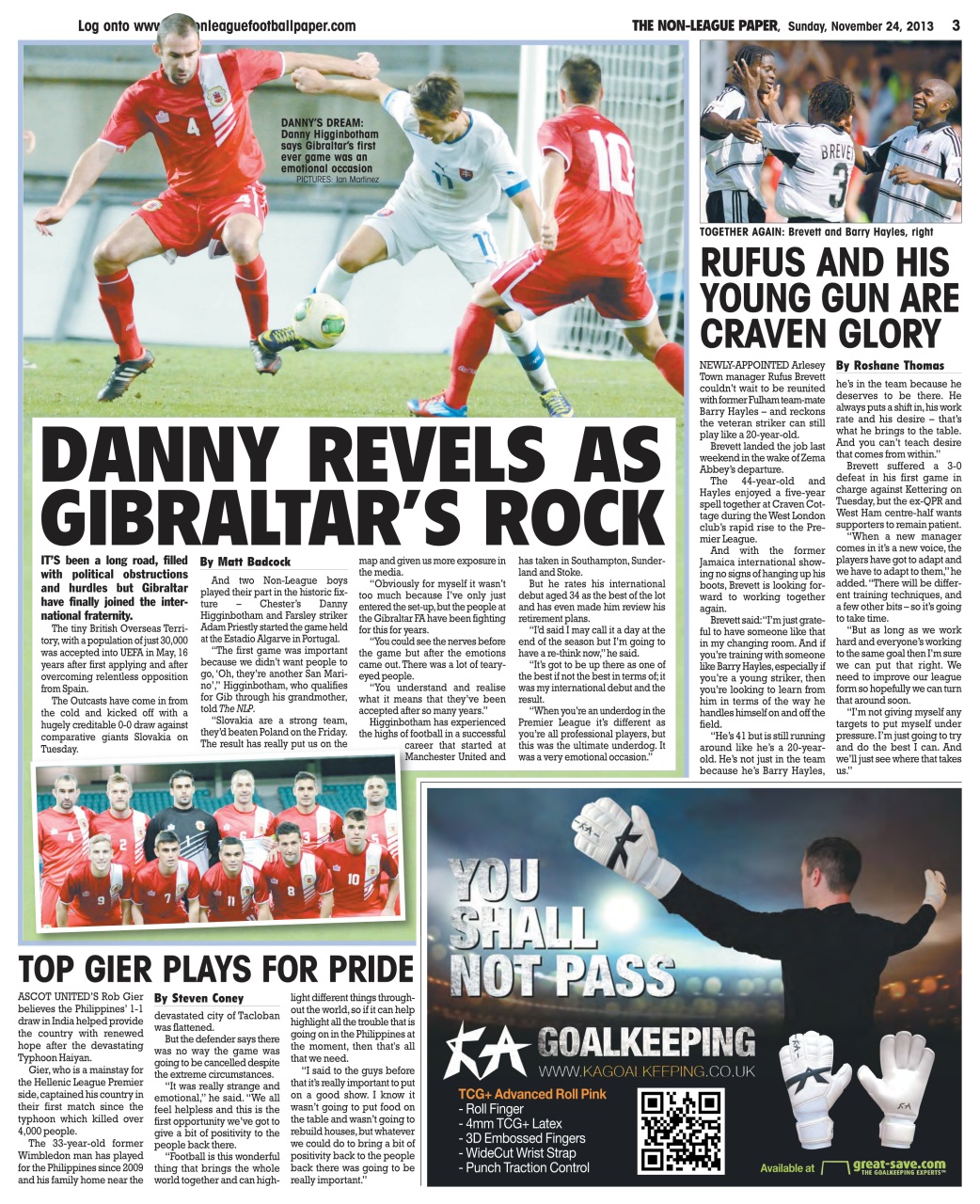 The Non-League Football Paper Preview Pages