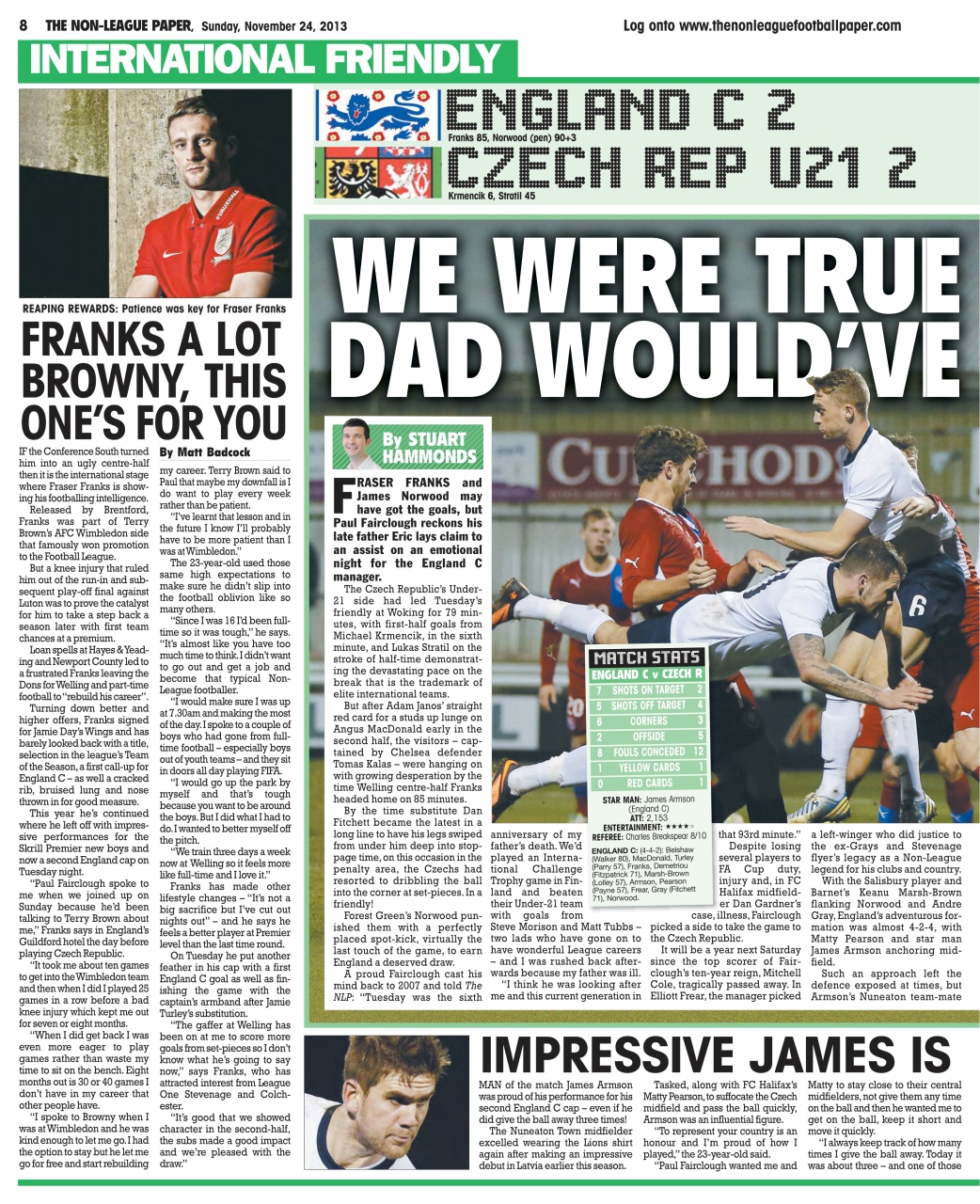The Non-League Football Paper Preview Pages
