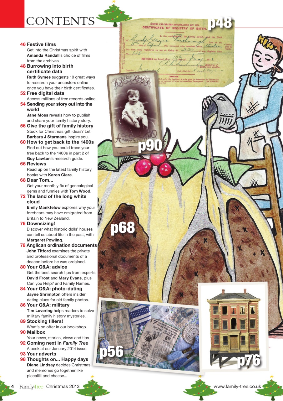 Family Tree Preview Pages