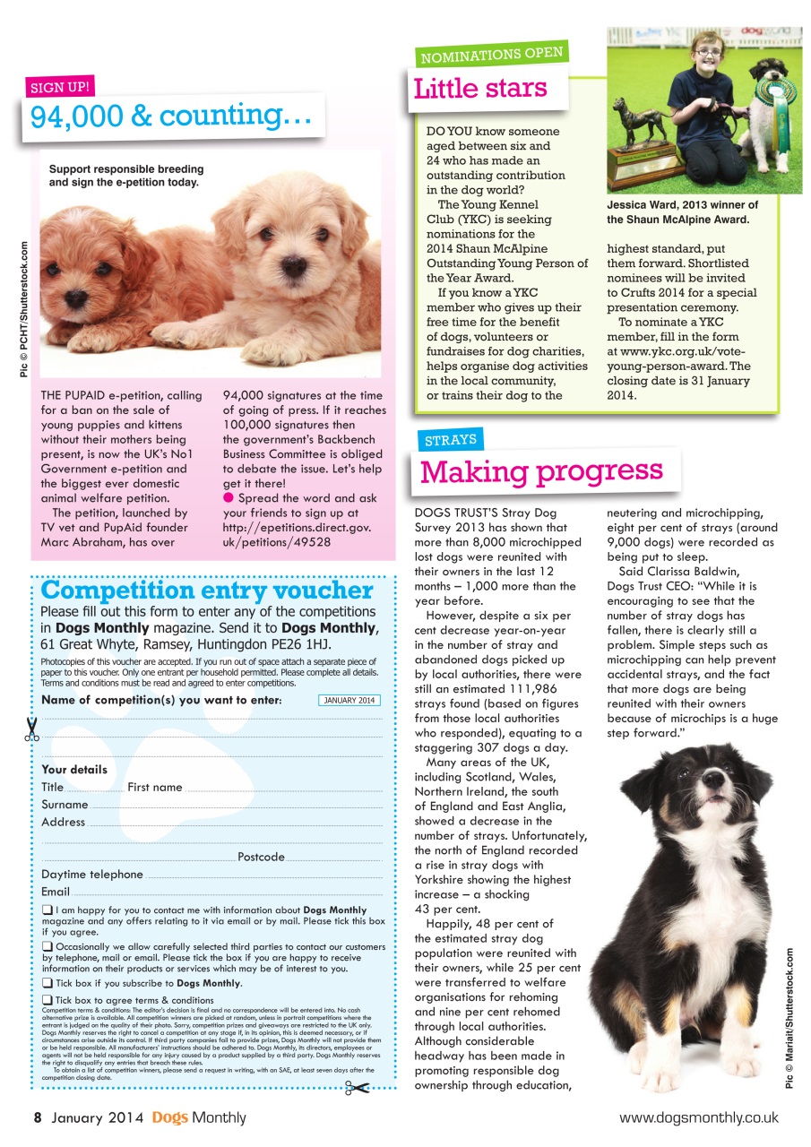 Dogs Monthly Preview Pages