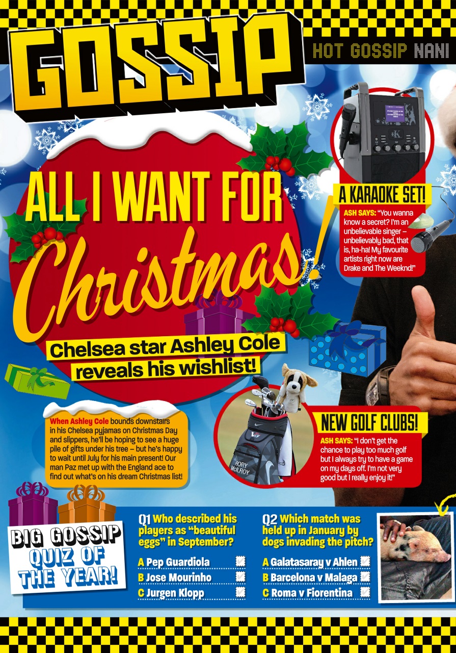 Match of the Day Preview Pages