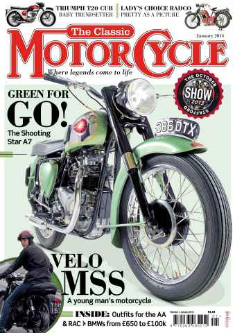 The Classic MotorCycle issue January 2014 TCM