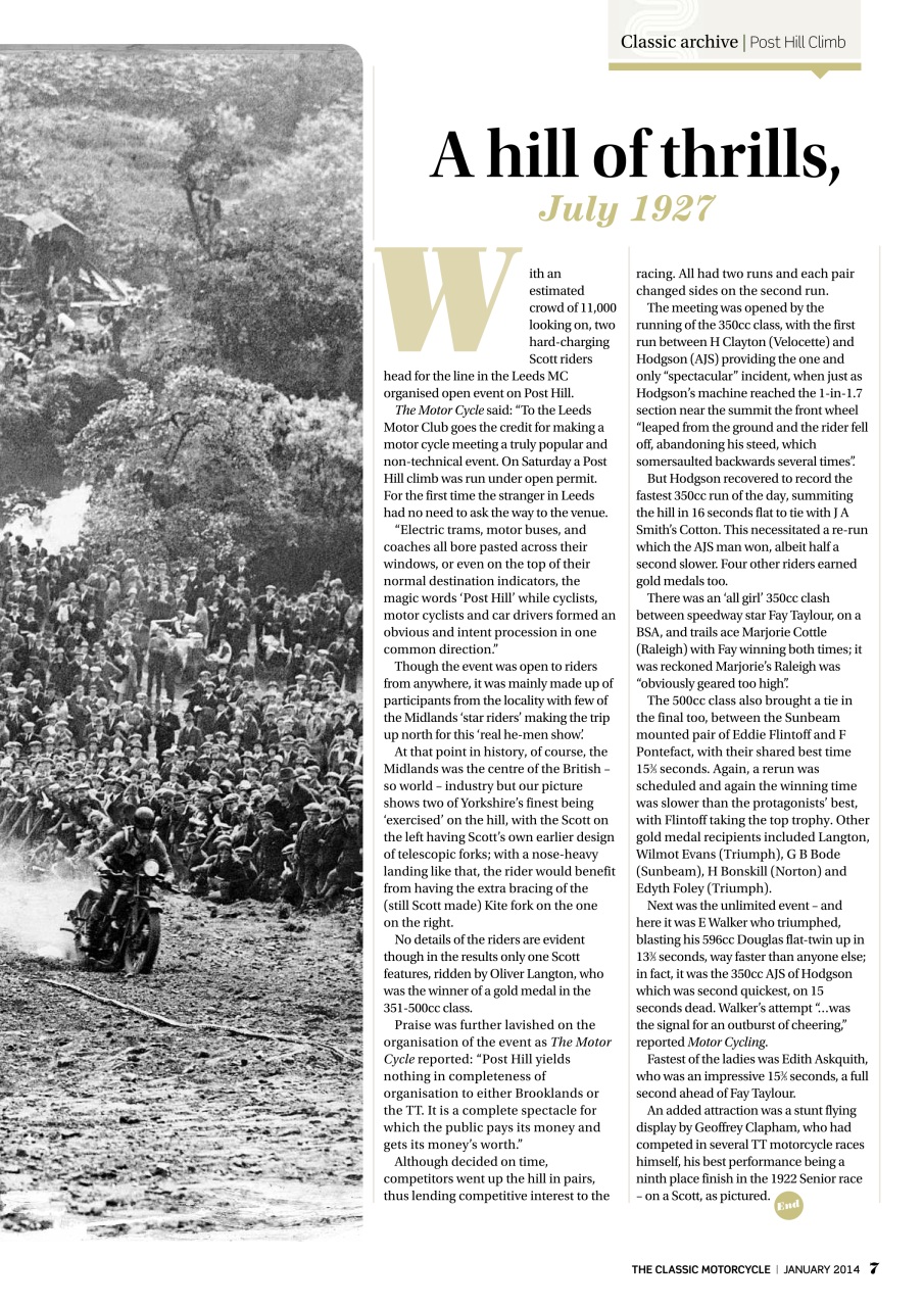 The Classic MotorCycle Preview Pages