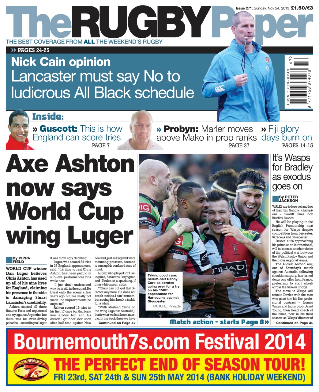 The Rugby Paper Preview Pages