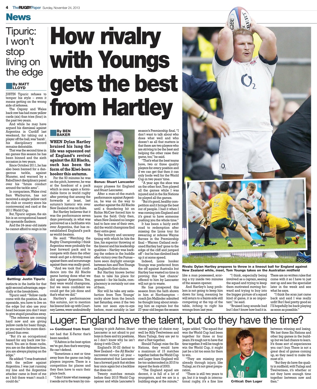 The Rugby Paper Preview Pages