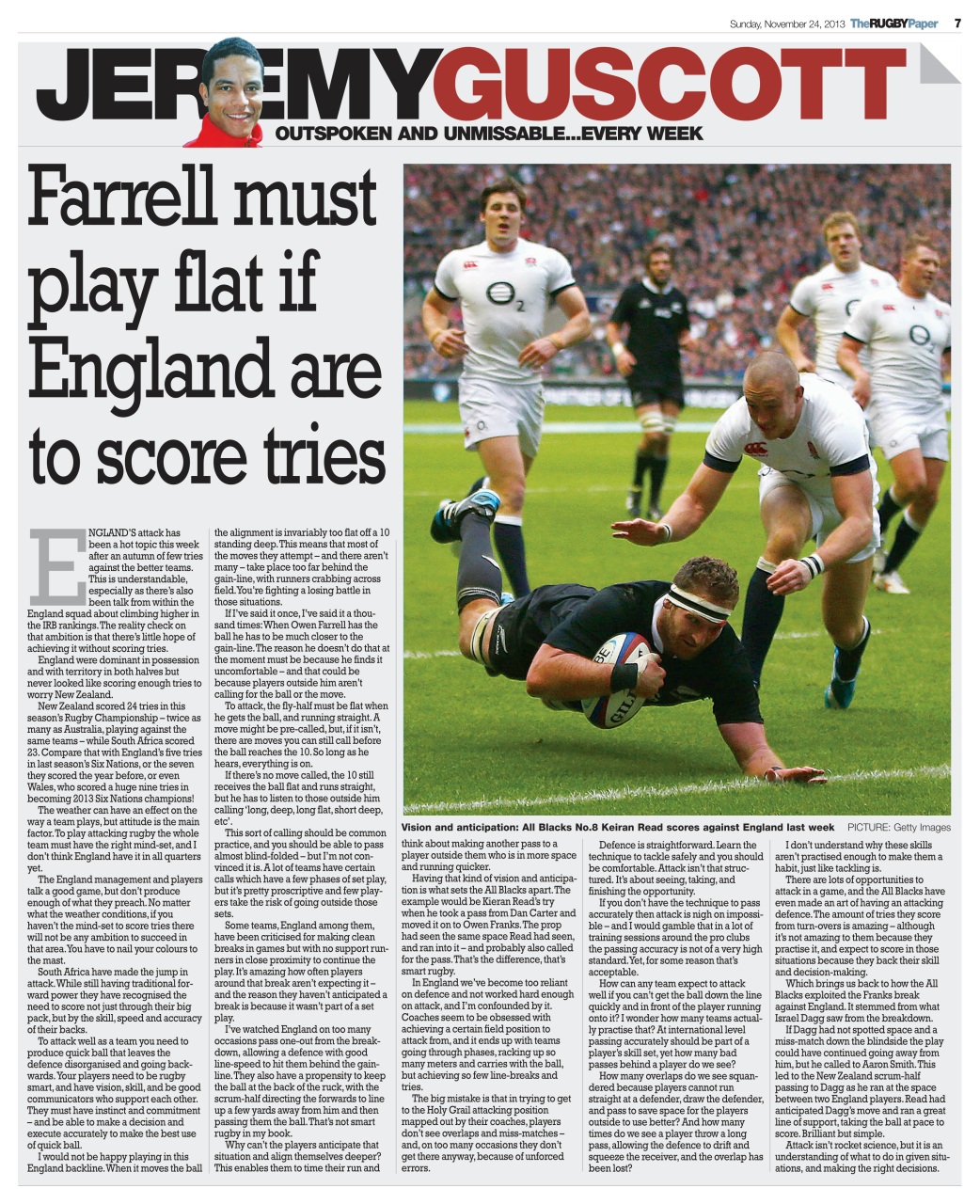 The Rugby Paper Preview Pages