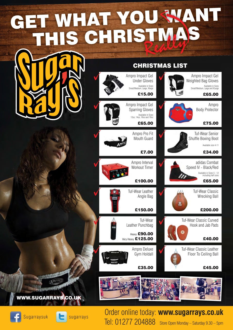 Boxing Monthly Preview Pages