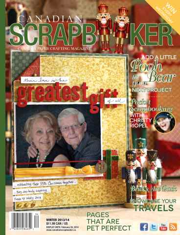Creative Scrapbooker issue Winter 2013-2014