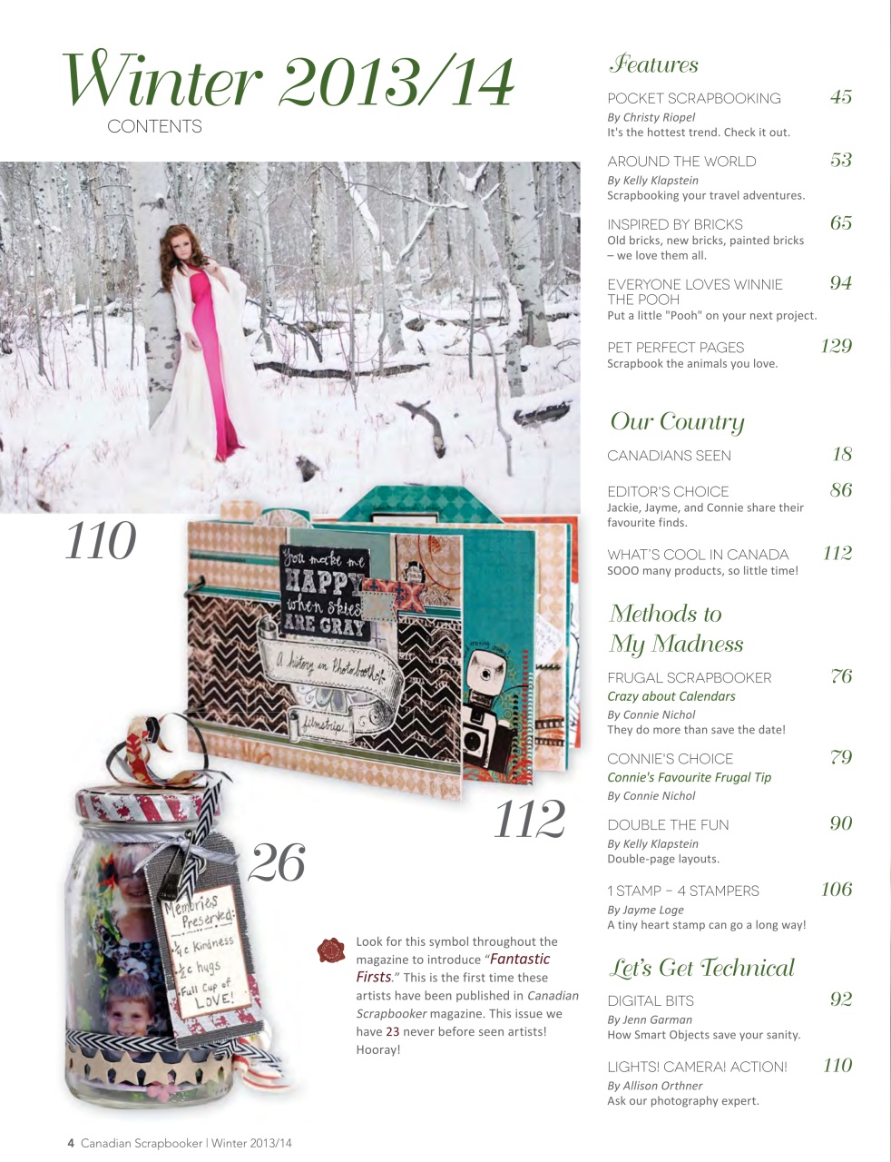 Creative Scrapbooker Preview Pages