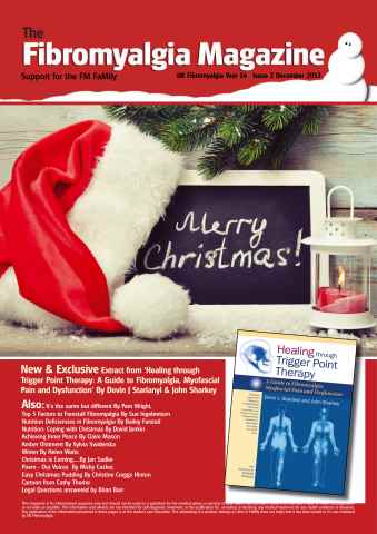 Fibromyalgia Magazine issue Fibromyalgia Magazine Dec. 2013