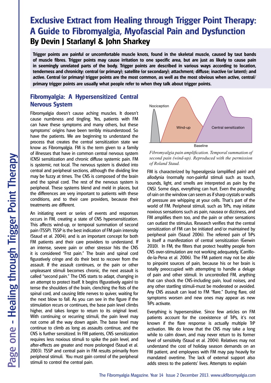 Fibromyalgia Magazine Preview Pages