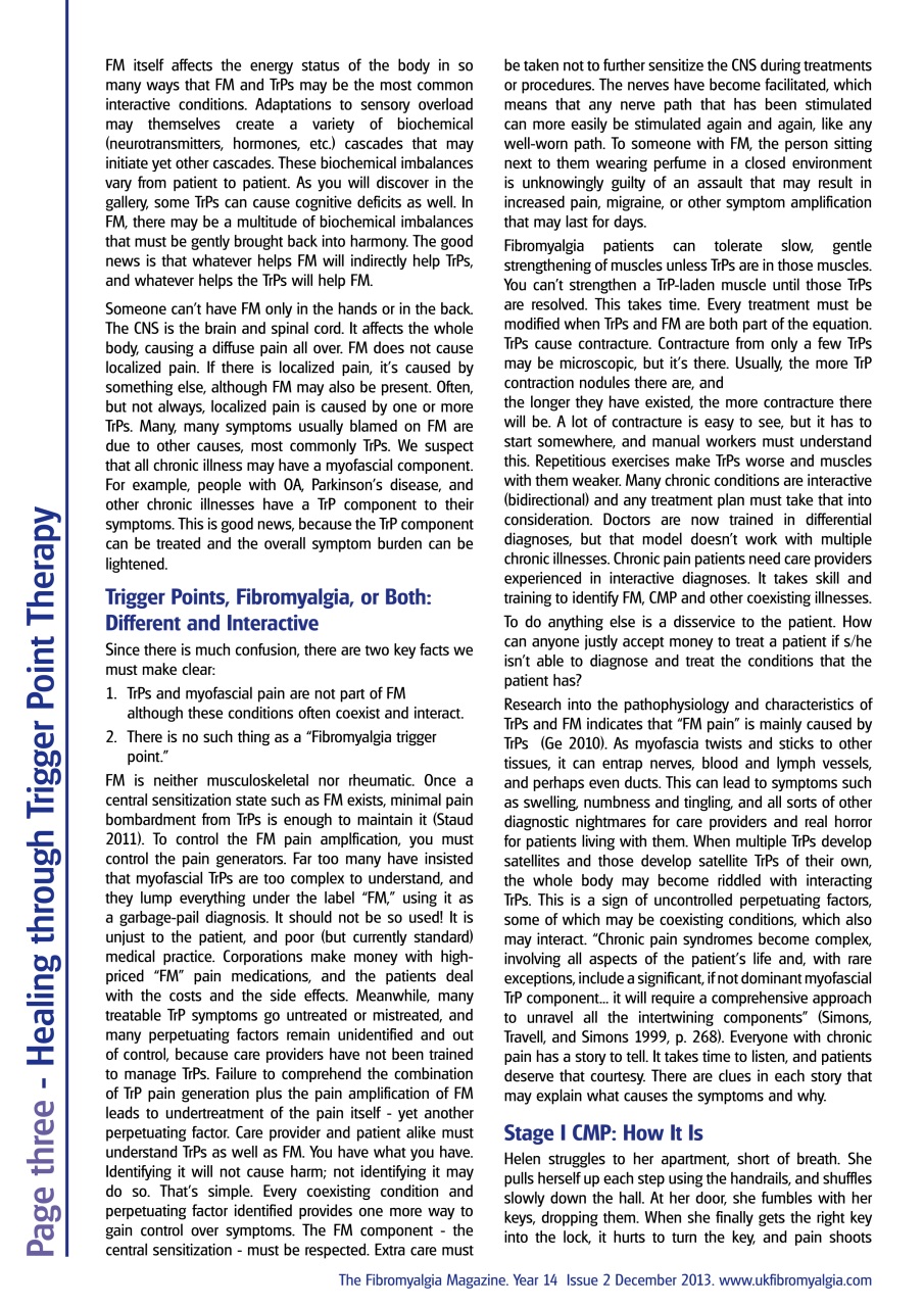 Fibromyalgia Magazine Preview Pages