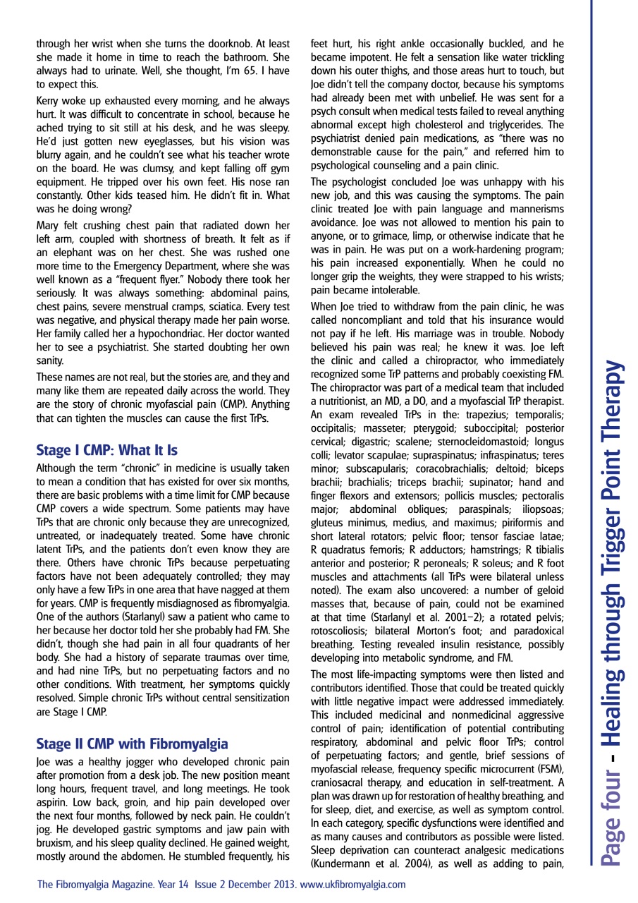 Fibromyalgia Magazine Preview Pages