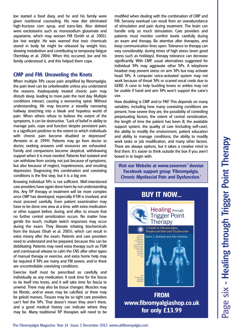Fibromyalgia Magazine Preview Pages