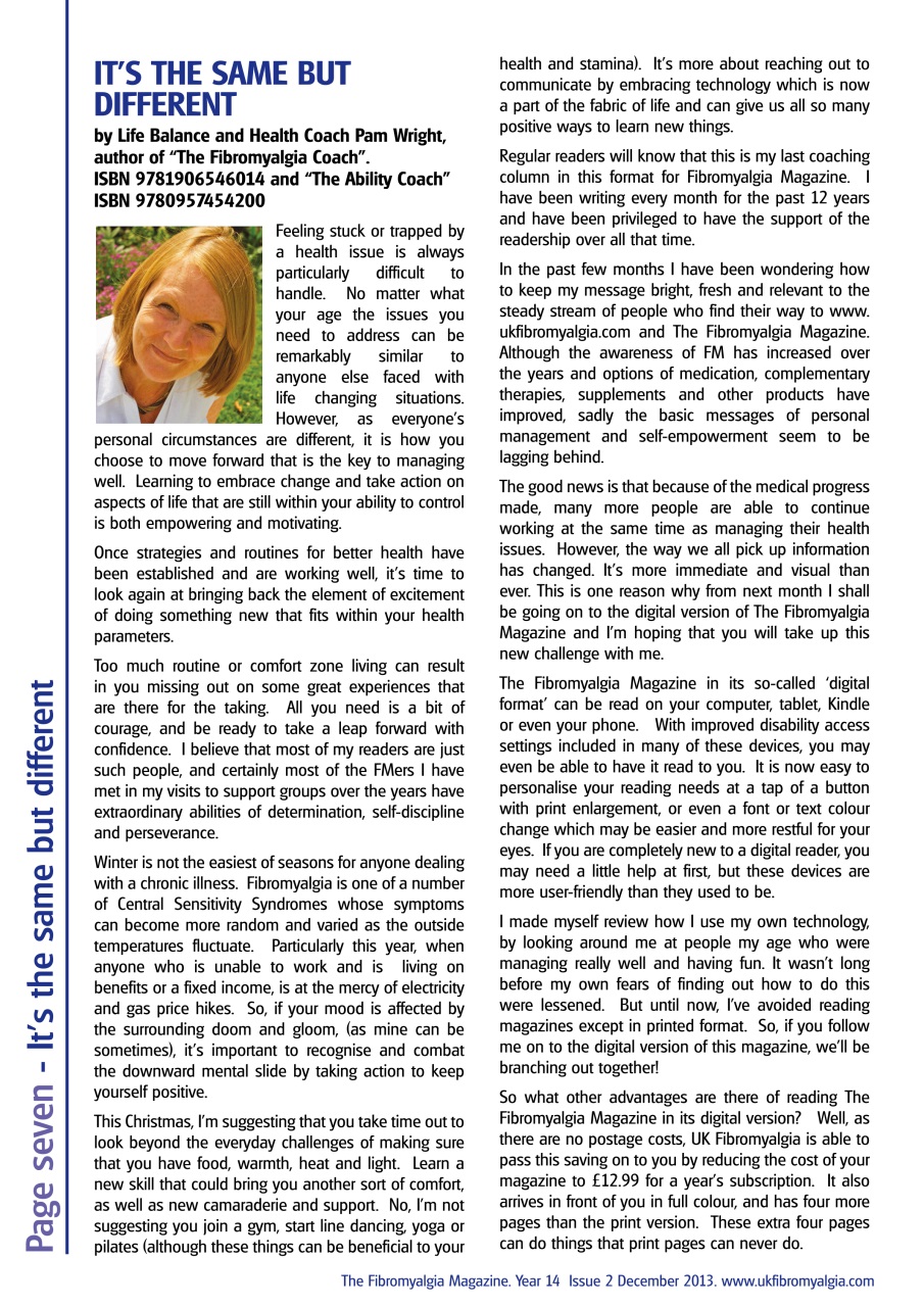 Fibromyalgia Magazine Preview Pages