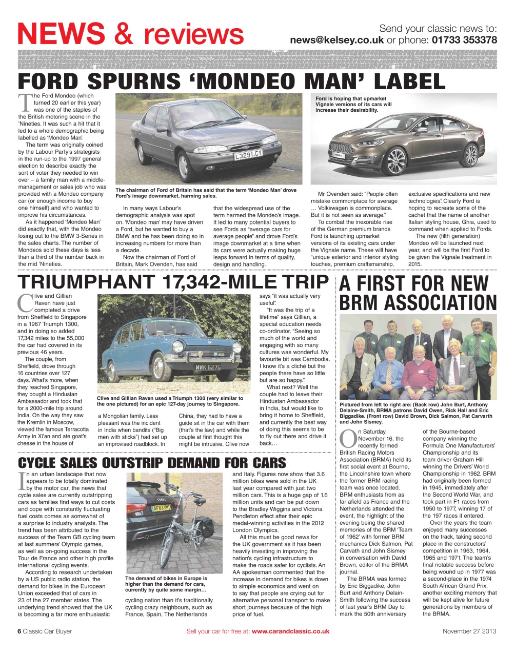 Triumph World Preview Pages