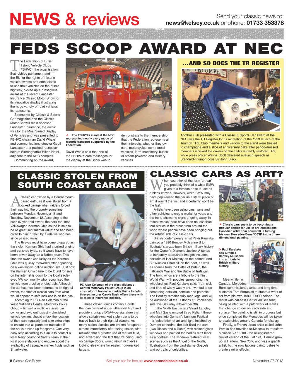 Triumph World Preview Pages