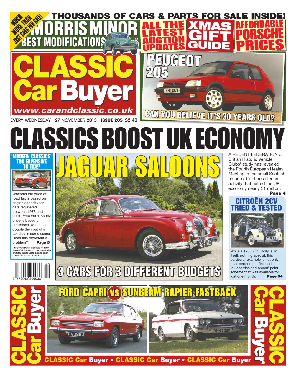 Retro Cars Preview Pages