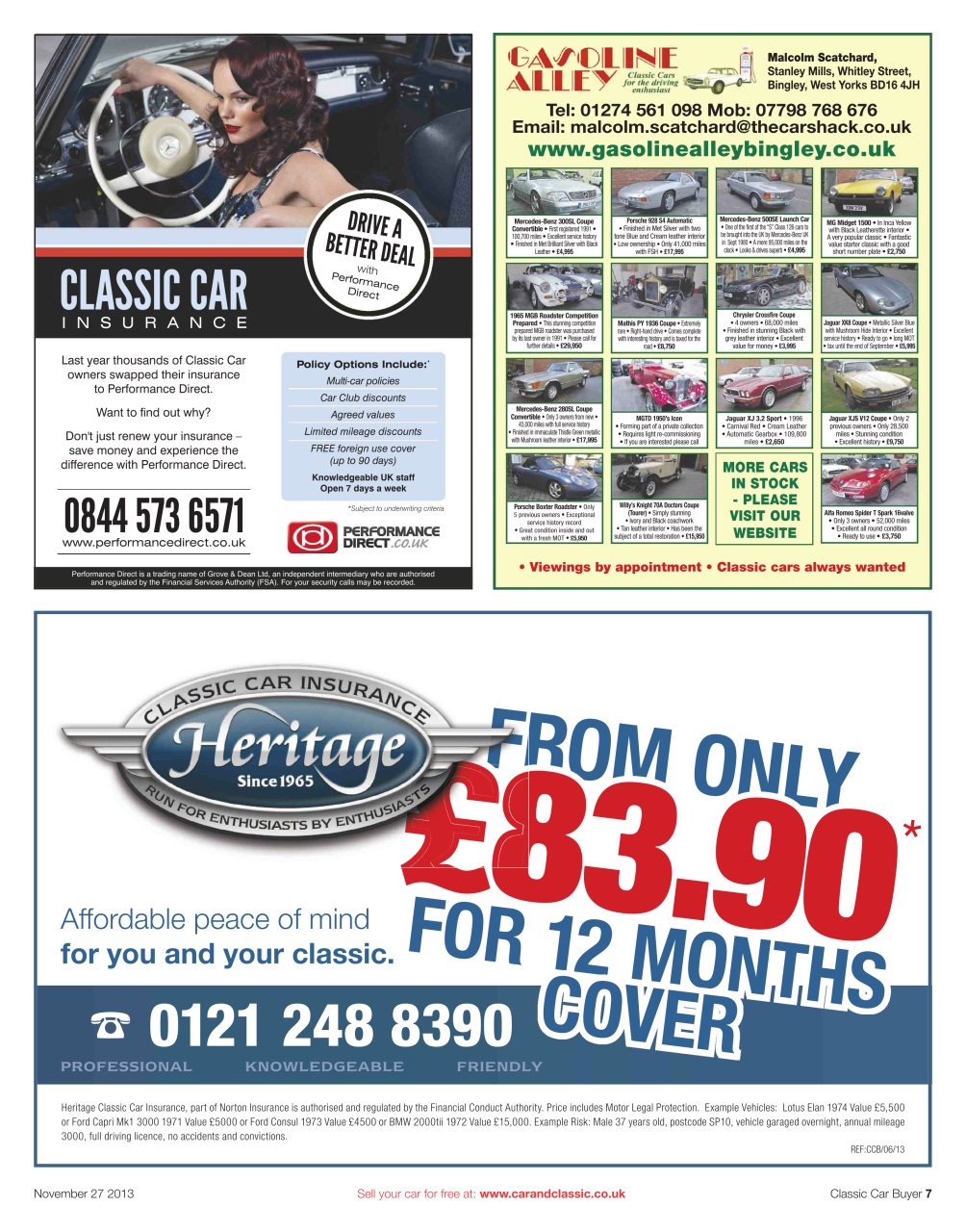 Retro Cars Preview Pages