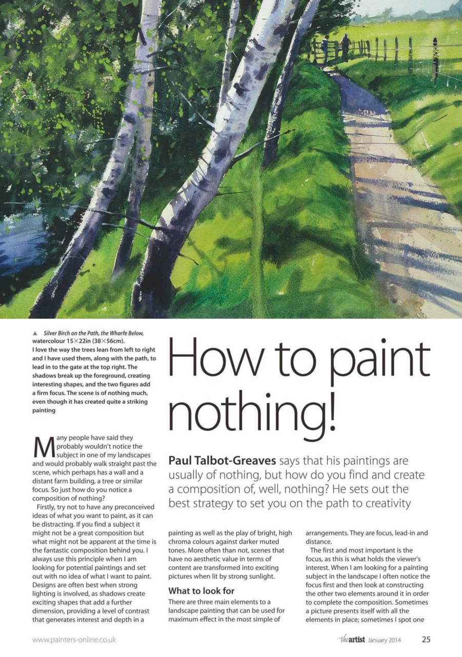 The Artist Preview Pages