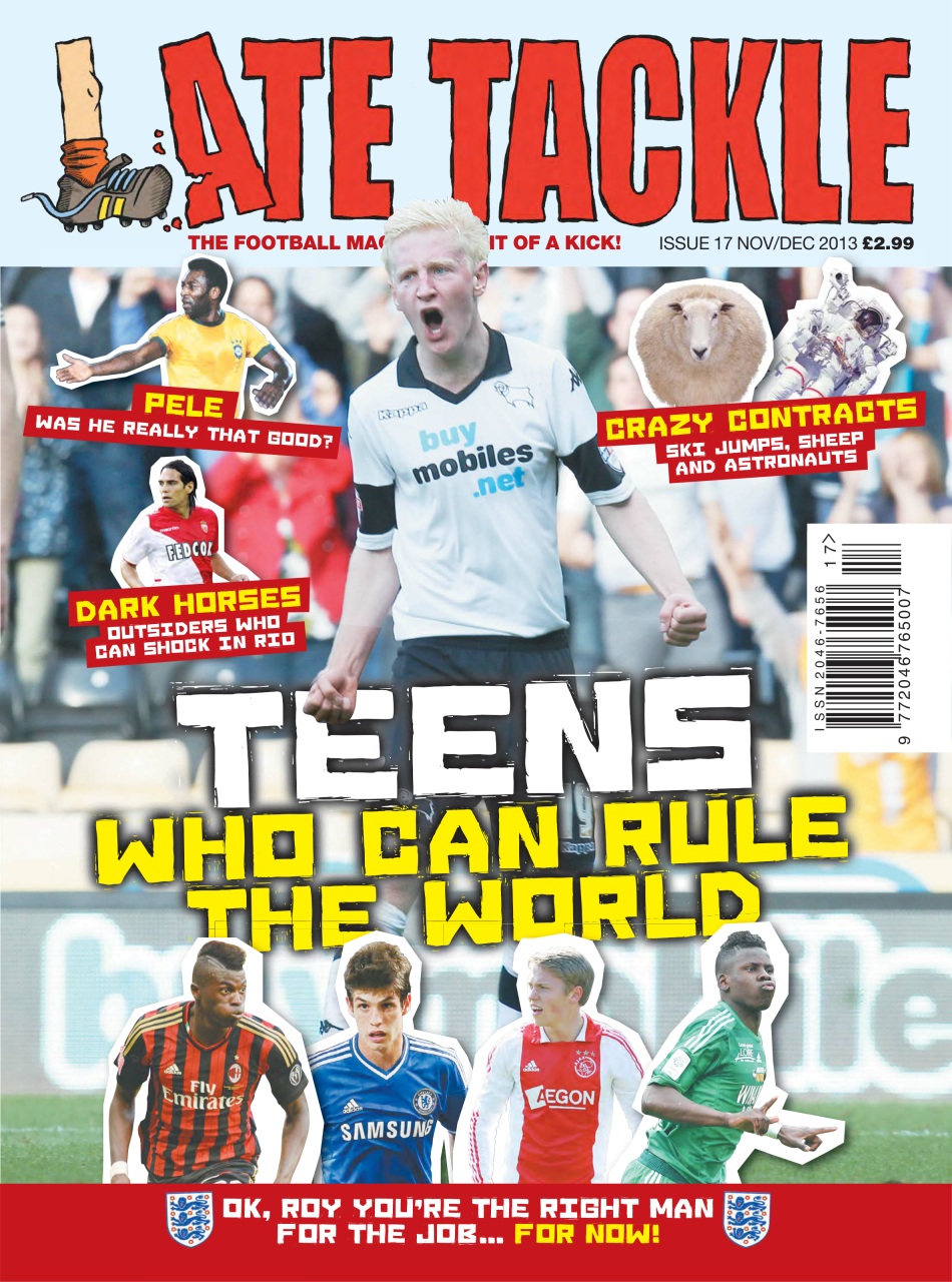 Late Tackle Football Magazine Preview Pages