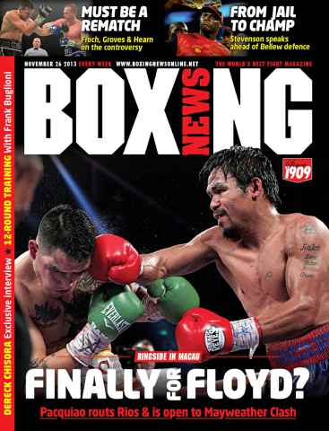 Boxing News issue November 26 2013