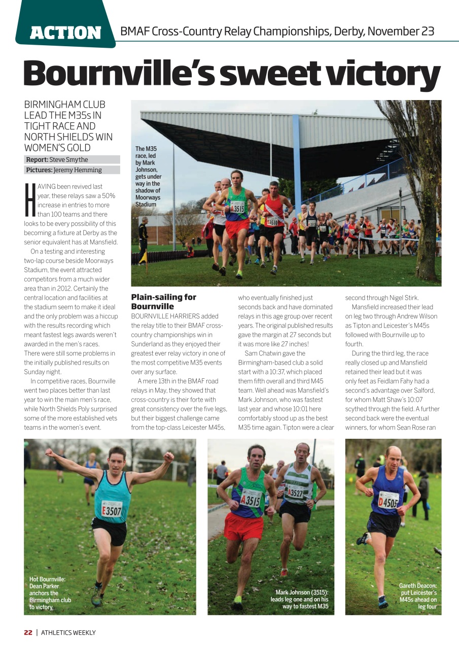 AW – Athletics Weekly Magazine Preview Pages